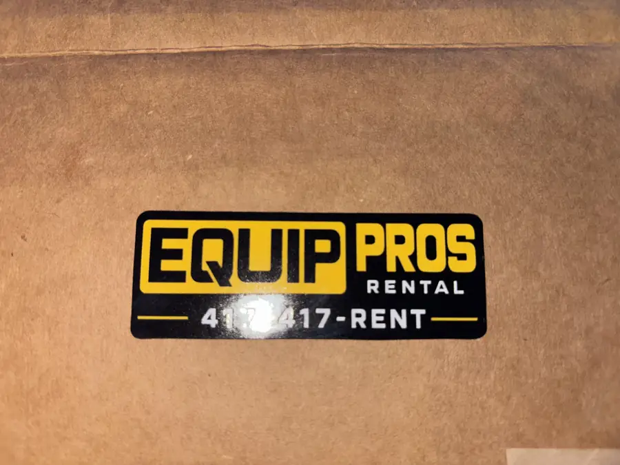 Equip Pros Rental logo sticker
