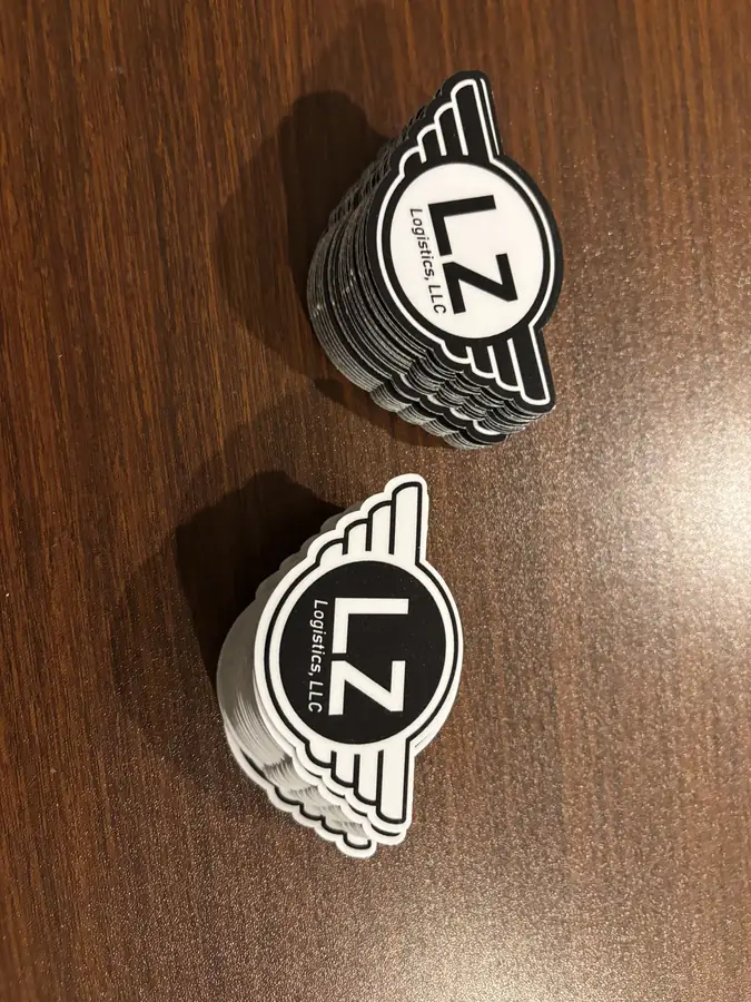 LZ Logistics Die-Cut Stickers, photo 2