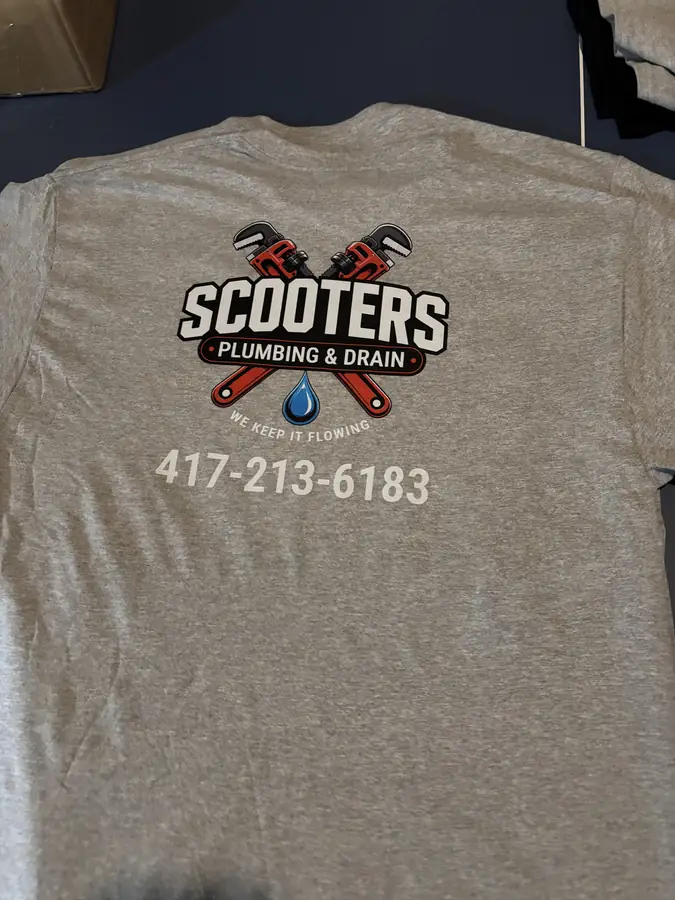 Scooters Plumbing & Drain Shirts, photo 3