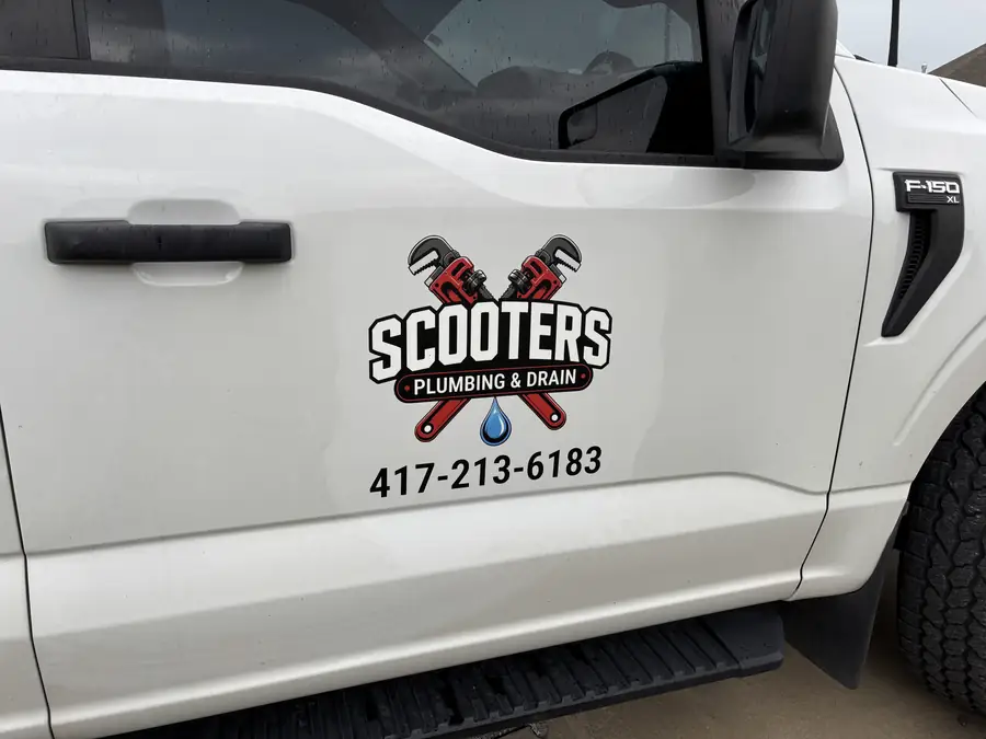 Scooters Plumbing & Drain Truck Graphics, photo 3