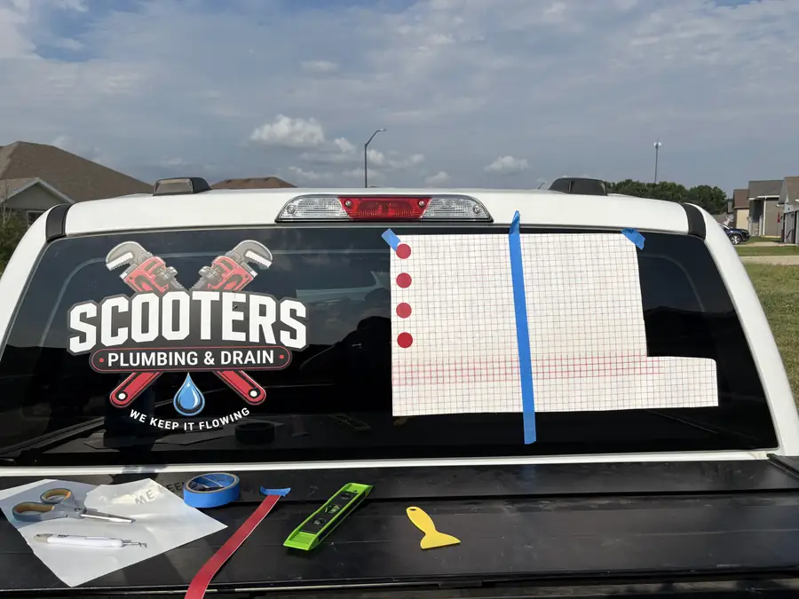 Scooters Plumbing & Drain Truck Graphics, photo 5